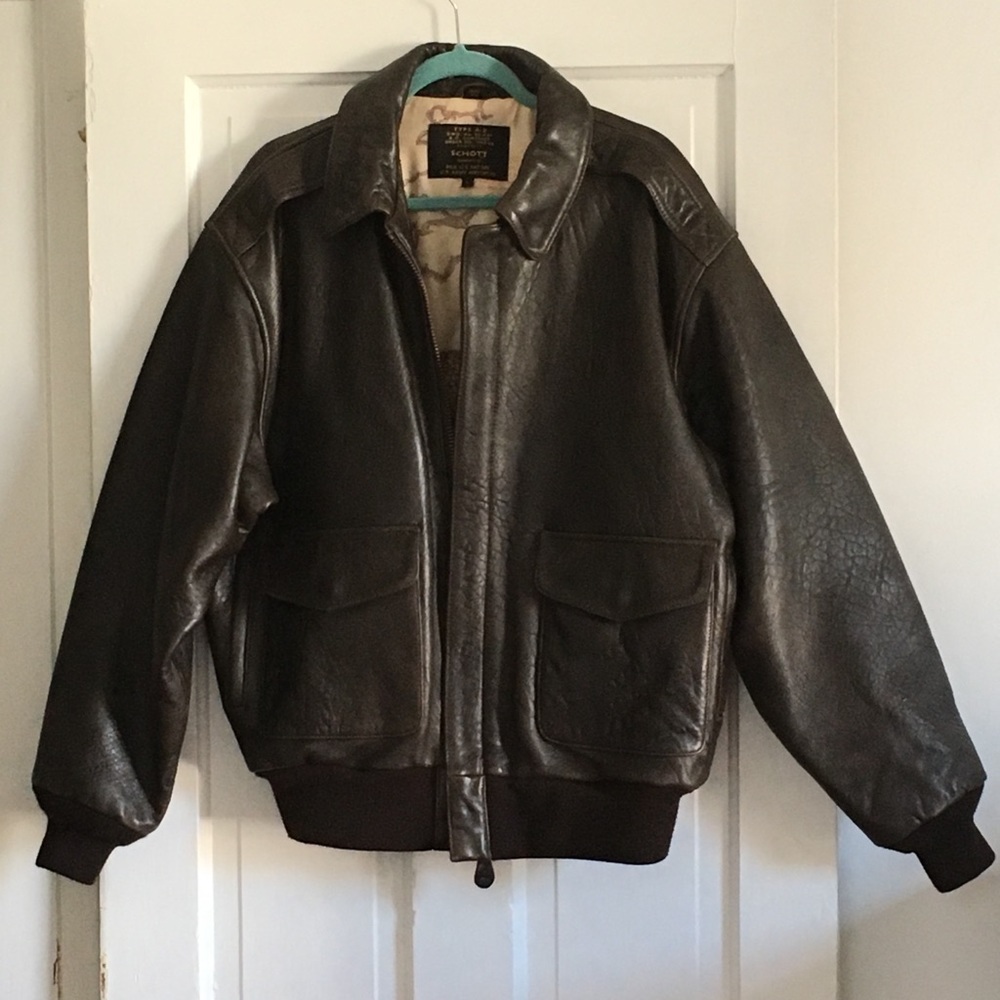 NWOT Schott NYC A-2Leather Flight Jacket